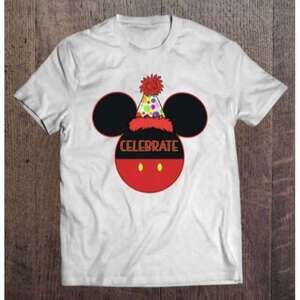 Disney Mickey And Friends Birthday Graphic Family Fun Unisex T-Shirt